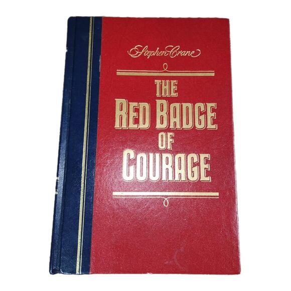 The Red Badge of Courage Reader's Digest Stephen Crane Vinage 80s Dark Academia - Picture 1 of 4
